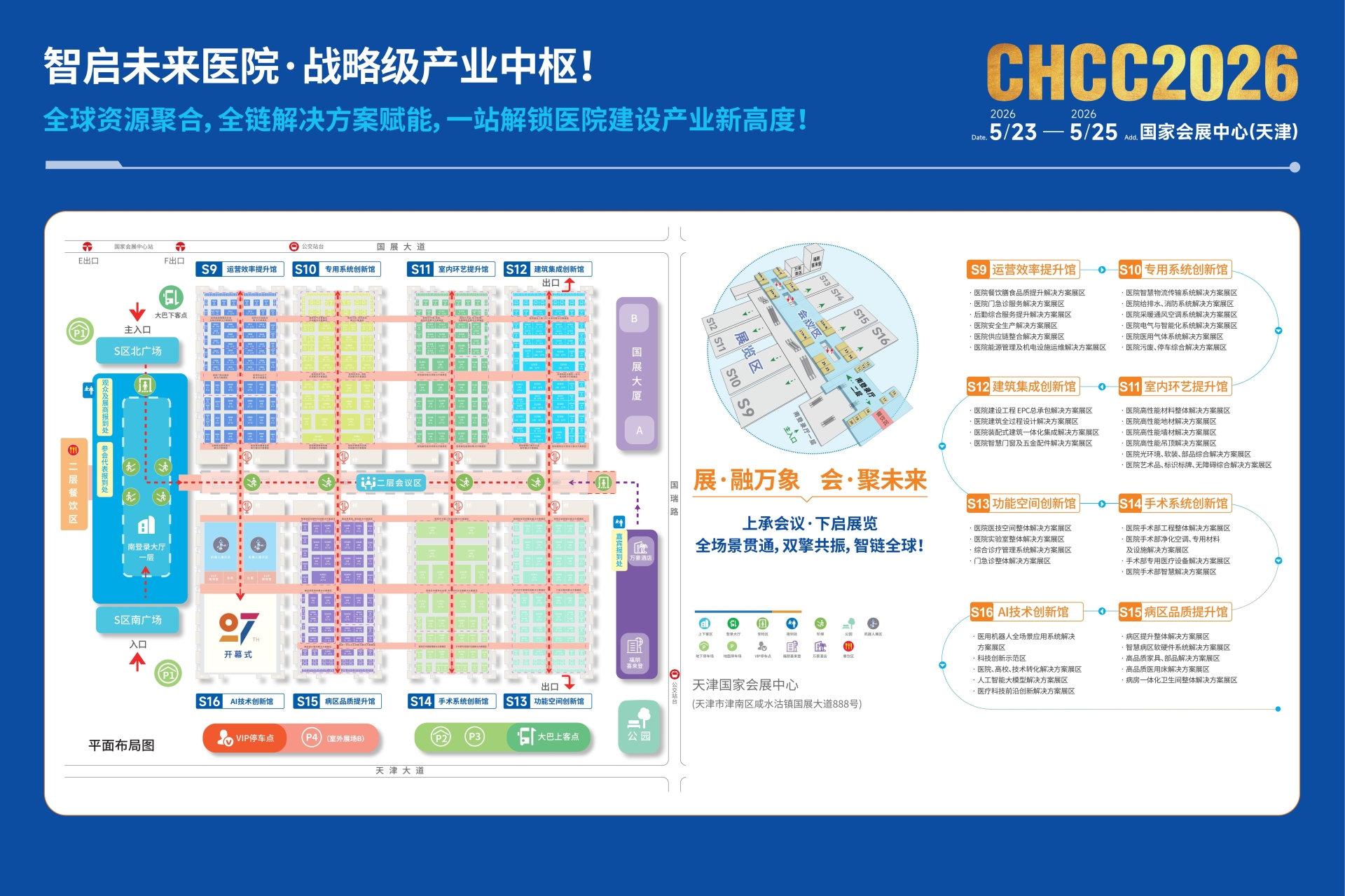关于2026全国医院建设大会CHCC天津【位置预定】