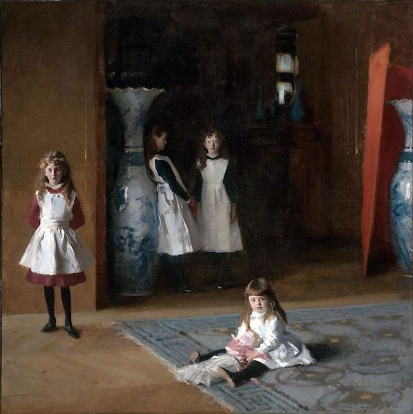 约翰·辛格·萨金特《波依特的四个女儿》1882